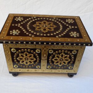 rustic handmade wooden box – perfect for gifting, storage & home décor