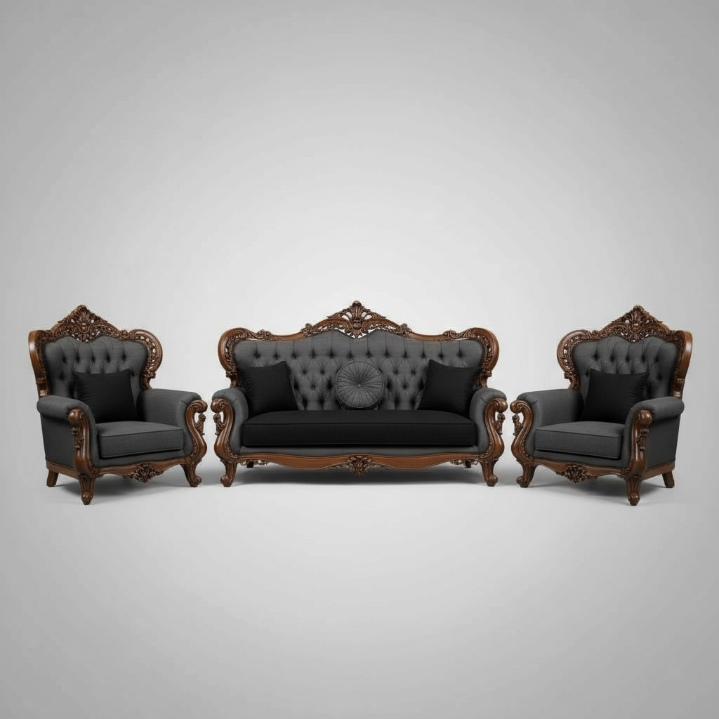 customizable 3 seater sofa – multiple colors & textures to match your style