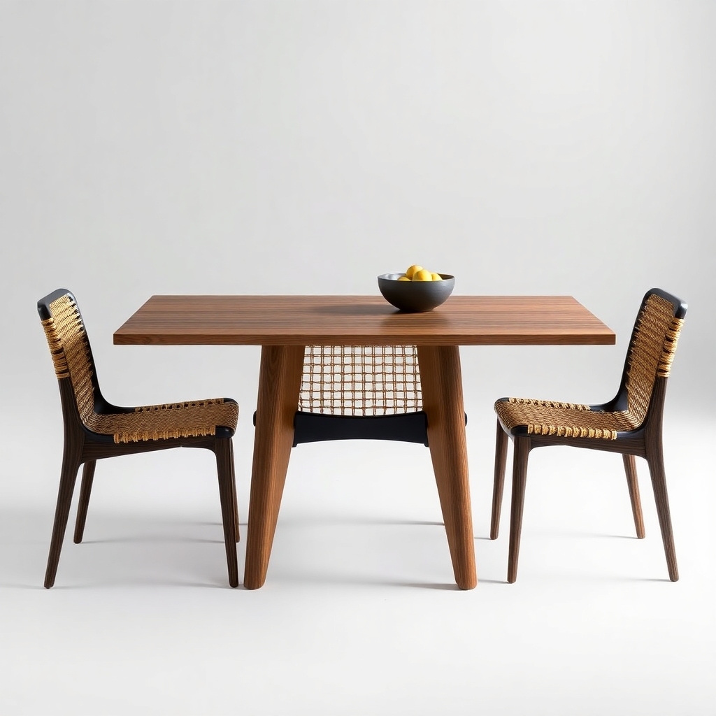 industrial wood and iron dining table – bold style with lasting strength