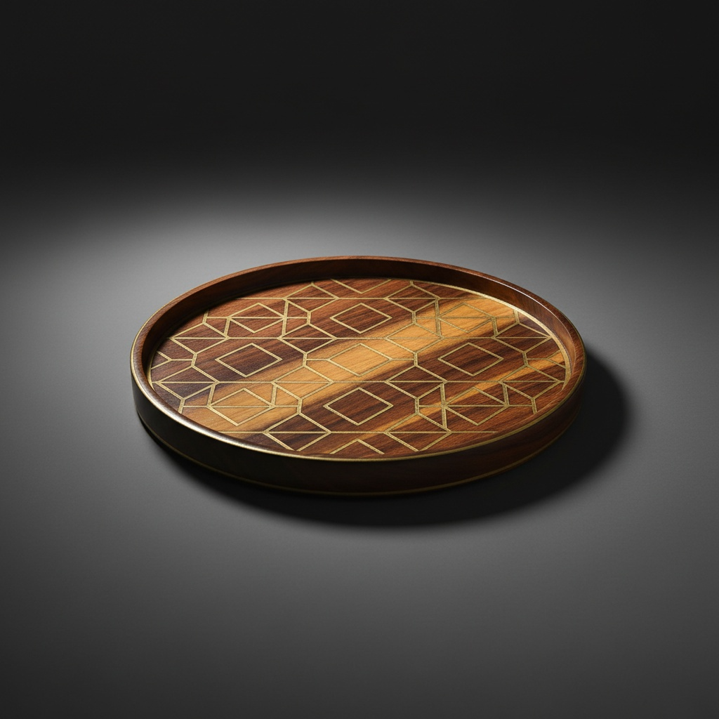 perfect for serving beverages, snacks, or displaying décor pieces.